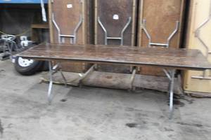 lot 136 image: 8 Folding Conference Table