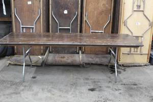 lot 137 image: 8 Folding Conference Table