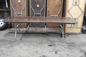 lot 138 image: 8 Folding Conference Table