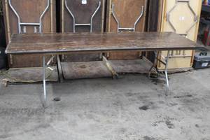 lot 146 image: 8 Folding Conference Table