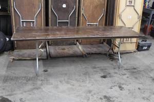 lot 147 image: 8 Folding Conference Table