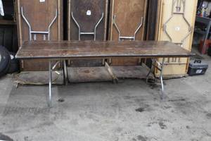 lot 150 image: 8 Folding Conference Table