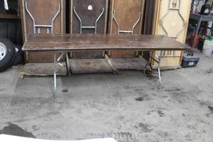 lot 151 image: 8 Folding Conference Table