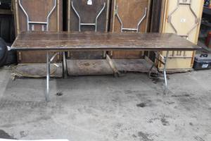 lot 152 image: 8 Folding Conference Table