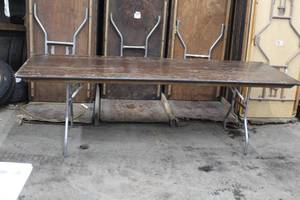 lot 155 image: 8 Folding Conference Table