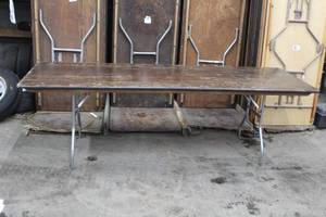 lot 158 image: 8 Folding Conference Table