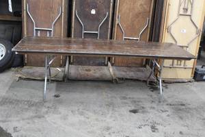 lot 163 image: 8 Folding Conference Table