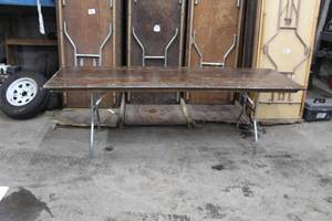 lot 165 image: 8 Folding Conference Table
