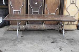 lot 172 image: 8 Folding Conference Table