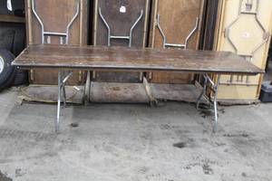 lot 175 image: 8 Folding Conference Table