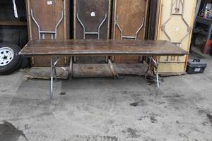 lot 177 image: 8 Folding Conference Table