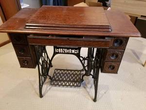 Antique Treadle Sewing Machine