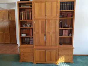 Oak Shelf Unit