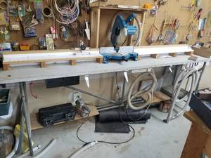8 Foot Long Mitre Bench