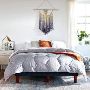 lot 3 image: Layla Down Alternative ComforterDuvet White KingCal King