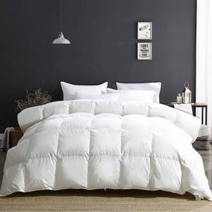 lot 12 image: King Size Cotton & Down Feather Comforter