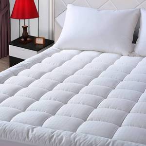 lot 76 image: EASELAND Full Size Mattress Pad Pillow Top Mattress Cover