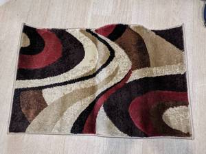 lot 40 image: Dynamix Home Tribeca 18.9 x 31.5 Brown Red Rug