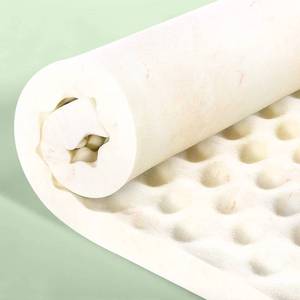 lot 90 image: ZINUS 1.25 Inch Swirl Copper Cooling Memory Foam Mattress Topper with Airflow Design, Queen