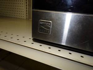 lot 152 image: Kenmore Over Range Microwave Black