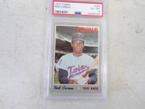 lot 54 image: 1970 Topps Graded Rod Carew