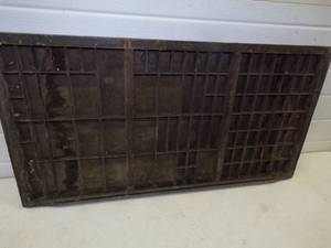 lot 73 image: Vintage Printing Press Drawer