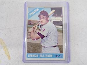 lot 74 image: 1966 Topps Harmon Killebrew Card