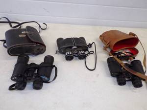 lot 177 image: Set of 3 Binoculars