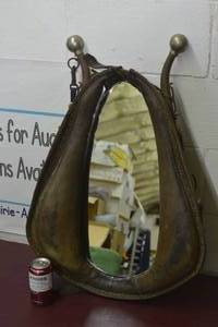 lot 11 image: Custom Horse plow collar Mirror Matches Lot 12