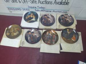 lot 41 image: Bradford Exchange - Misc extras from Rockwell Heritage Collection