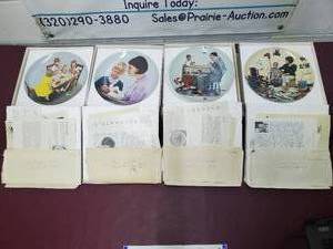 lot 52 image: Bradford Exchange - Family Portraits plates 1-4