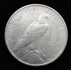 1922 Peace Dollar