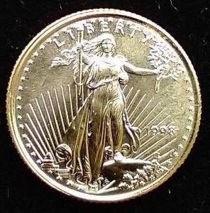 1998 110th Oz. Gold Eagle