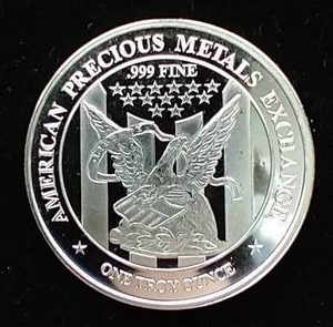 1 Oz. Silver Round
