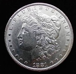 1881 Morgan Dollar