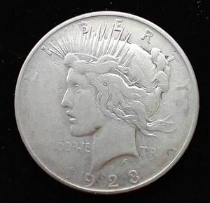 1923-D Peace Dollar