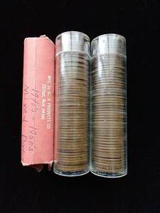 3 Wheat Penny Rolls