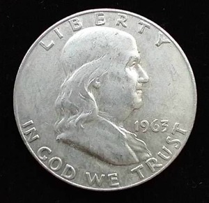 1963-D Franklin Half Dollar
