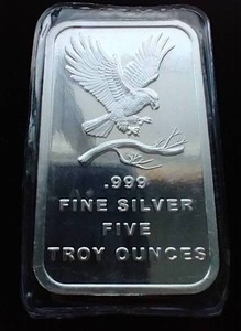 5 Oz. Silver Bar