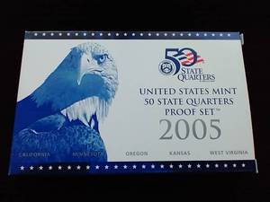 2005 U.S. Mint State Quarter Proof Set - Includes Minnesota