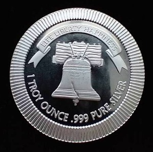 1 Oz. Silver Round