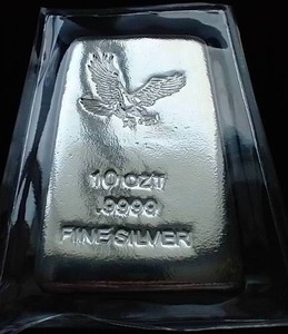 10 Oz. Silver Bar