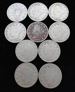 10 V Nickels