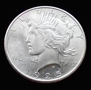 1925 Peace Dollar