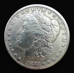 1878 8TF Morgan Dollar