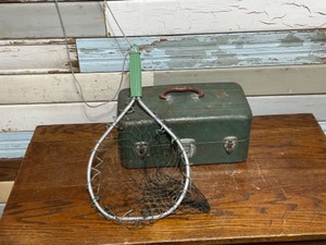 Tackle Box, Net and Chains