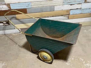 Antique Metal Garden Cart