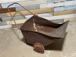 Antique Metal Garden Cart