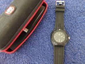 lot 5 image: Luminox Mens Navy SEAL 0201 Blacko...