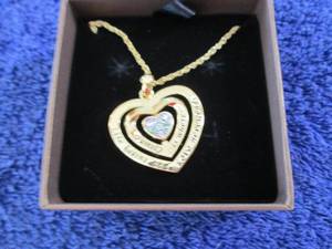 lot 20 image: 14K Gold Over Brass Personalized ...